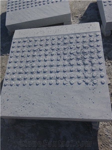 G375 Granite Blind Stone Paving, Chinese Grey Granite Blind Paving Stone, Blind Stone Pavers, Blind Track Pavers, Xiamen Winggreen Manufacturer