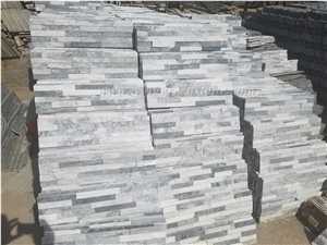 High Quality Grey & Marble Culture Stone/Stacked Stones/Veneer Stones Panel for Exterior Decoration and Wall Cladding, Winggreen Stone