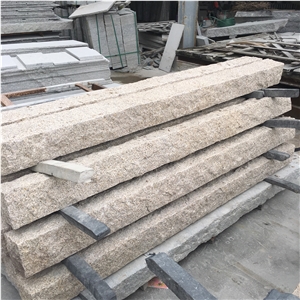 Manufacure G682 Yellow Granite Natural With/Without Hole for Pillars and Posts to European Market, Winggreen Stone