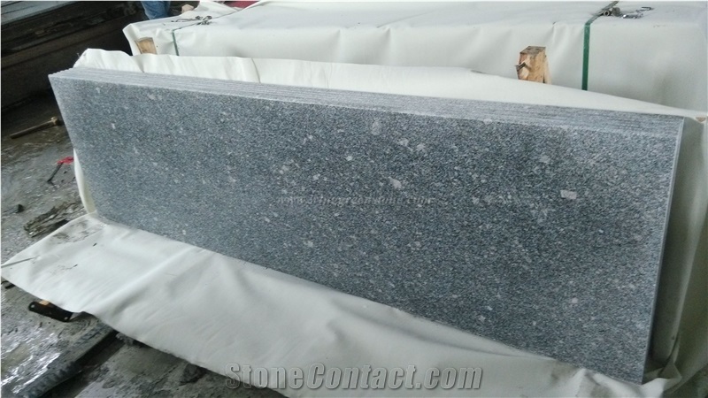 Top Polished G602 Granite Countertops, China Grey Sardo Granite Kitchen Bar Tops, Mayflower Snow Granite Kitchen Bench Tops, Xiamen Winggreen Manufacturer