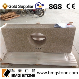 Custom China Beige Granite G682 Vanity Tops