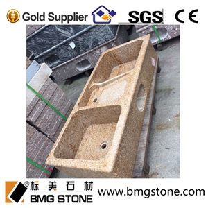 G682 Granite Stone Laundry Sinks, Washing Basin
