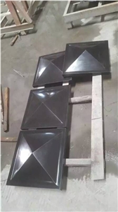 Cheap Mongolia Black Black Granite 3d Walling Panels