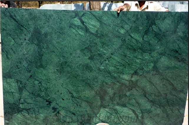 Indian Dark Green Marble Slabs