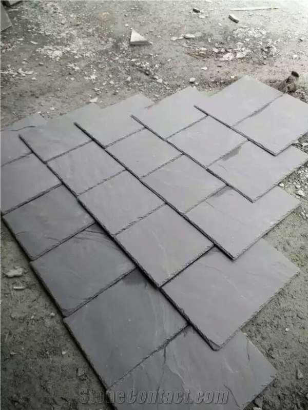 Natural and Beautiful Green Slate Roofing Tiles