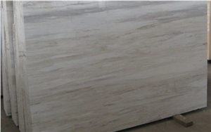 Portugal Estremoz White Marble with Brown Veins Slabs & Tiles