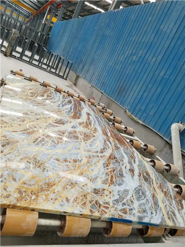 Turkey Azul Orientale,blue Dreams,blue Dream Marble,aqua Azul Marble 