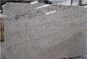 White Galaxy Granite Slabs, Brazil White Granite