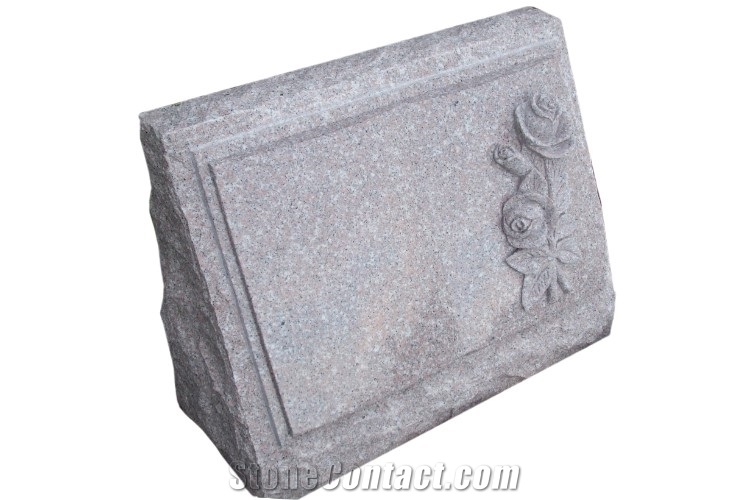 American Style Slant Monuments G603 Granite Carved Statues Tombstone,Gravestone,Headstone,