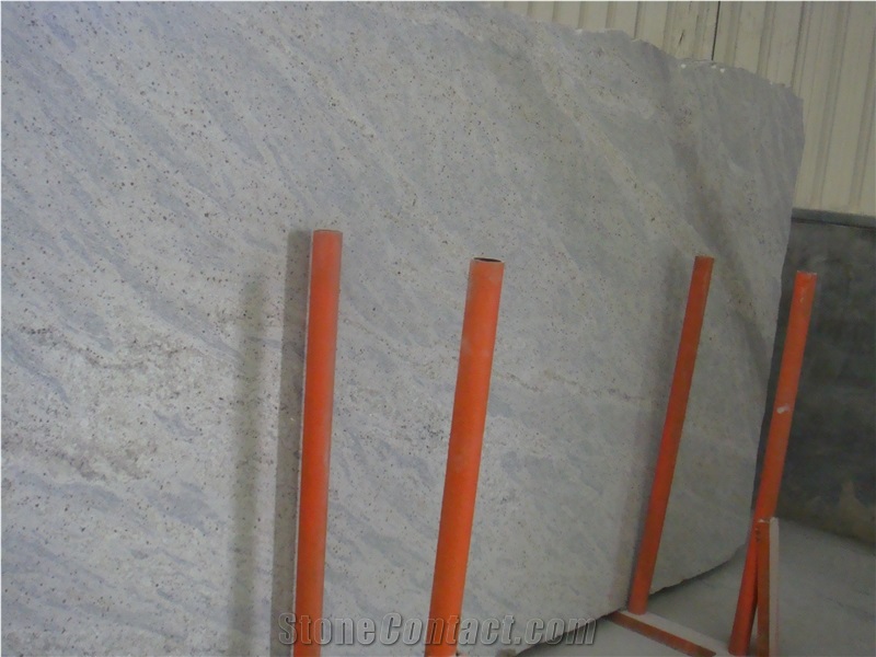 New Kashmir White Granite Slabs, India White Granite