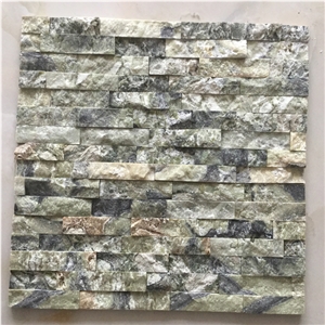 Black Ice Stone Pane Building Material Natural Wall Cultured Stone