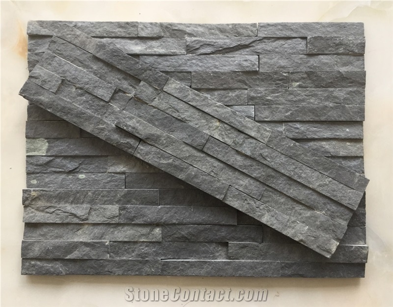 Cultured Green Slate Stone Panels for Decoration
