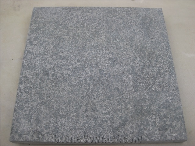 China Blue Limestone Polished Honed Flamed Bushhammered Antique Tiles