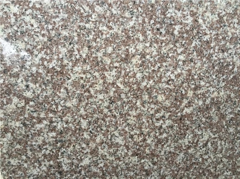 G664 Granite China Pink Rosa Luna Pearl Ruby Red Violet Luoyuan Red Polished Slabs & Tiles