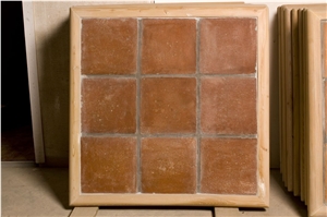 Handmade Terracotta Tile / Antique Tile / Terre Cuite/ Terracotta