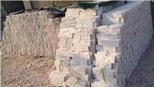 China White Quartzite Ledge Stone Veneers