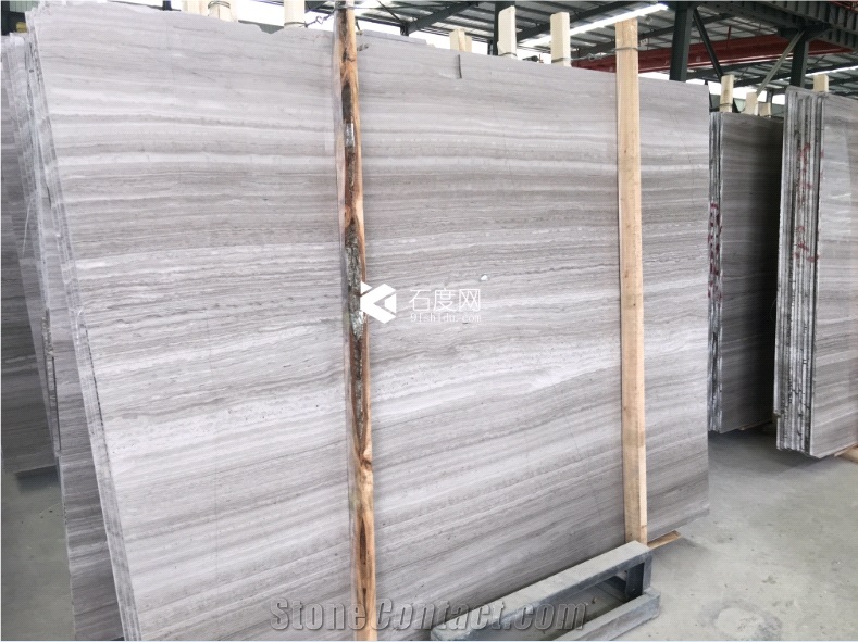 Grey Wooden Marble Slabs