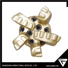 Arc Pdc Cutters Gauge Type and Pdc Drill Bit for Well Drilling