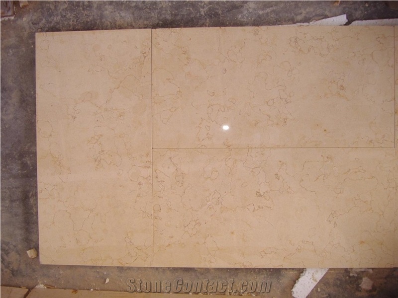Golden Cream Marble Tiles & Slabs, Beige Polished Marble Flooring Tiles, Walling Tiles