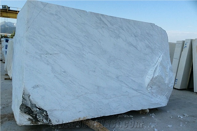 Volakas Marble Block, Greece White Marble