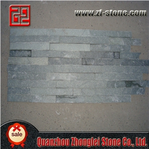 Chinese Natural Black Stone Cultured Stone Landscaping Slate Rock