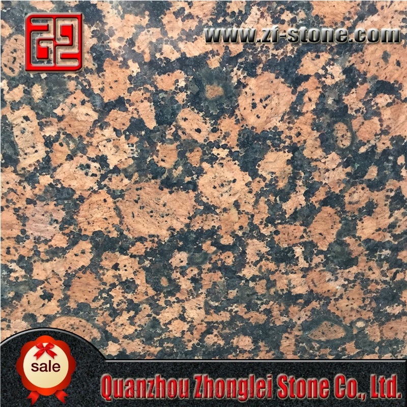 Polished Karelia Red Granite Slab & Tile