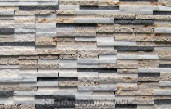 Marble Stacked Wall Cladding Panel
