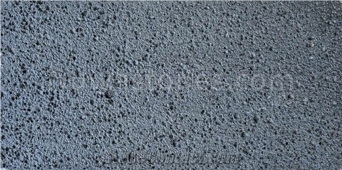 Dark Gray Basalt Tile (Sawn Cut) and Dark Gray Lava Tile (Bush Hammered)