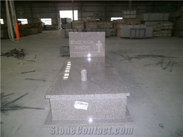 Good Price Customized Tombstone, G603 Grey Granite Monument & Tombstone