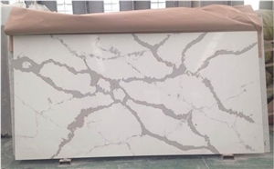 Carrara White Quartz Stone Slab Engineered Stone