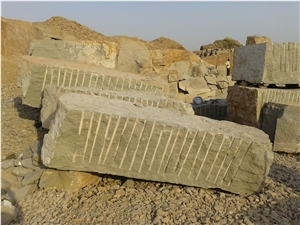 Indian Porphyry Stone Block