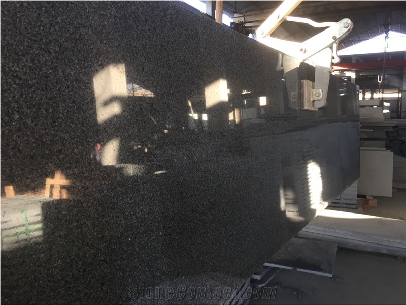 High Quality Polished Granite Countertops G654 Seasame Black