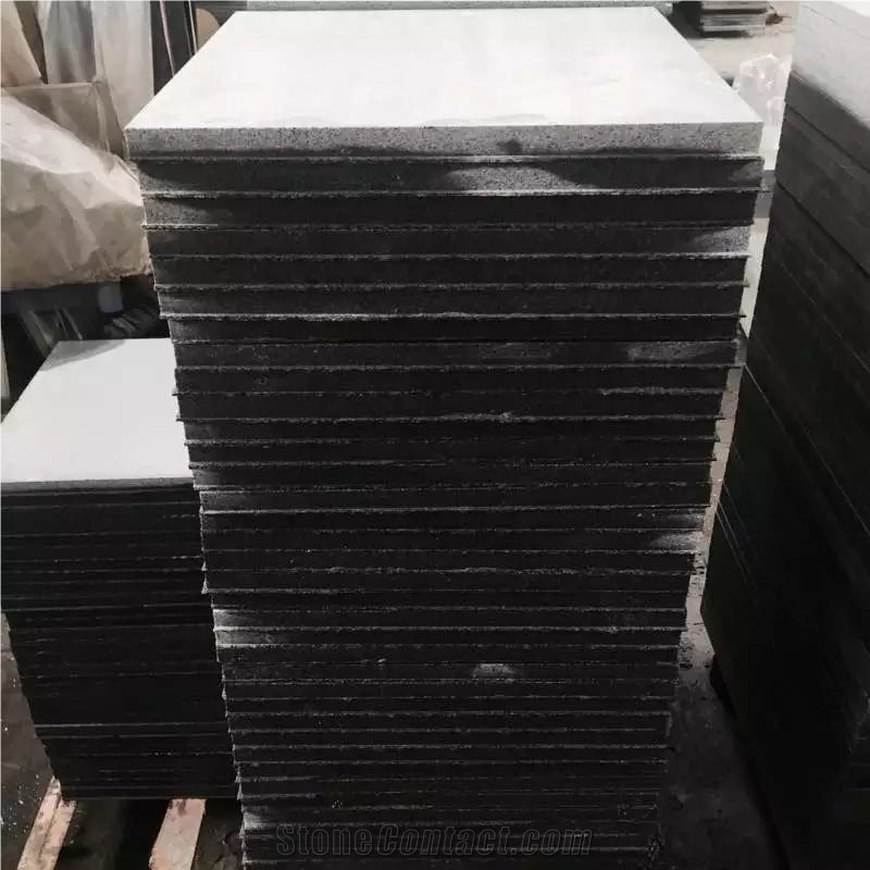 Own G654 Quarry Flamed G654 Granite Tile & Slab for Floor Paving Tile 600x300/600/600x20mm
