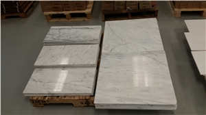 Carrara Marble Tiles & Slabs, Mugla White Polished Marble Flooring Tiles, Walling Tiles