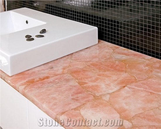 Natural Crystal Semiprecious Stone Sinks /Basins