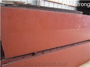 Dyed Red/Own Factory/Red Granite Tile & Slab /Cheapest Price