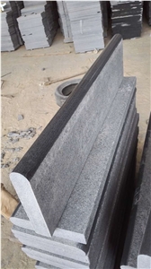 G654 Flamed Steps/G654 Stairs&Riser/G654 Steps with Full Bullnose /China Granite Steps/Grey Stone Steps/Stair Treads