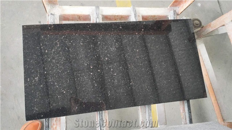 Good Quality Black Galaxy Tile & Slab,Black Galaxi,Black Star,India Granite,Black Tiles and Slabs,Building Material,Natural Stone