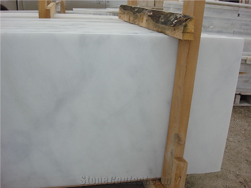 Afyon White Marble Tiles & Slabs, Polished Marble Flooring Tiles, Wall Covering Tiles