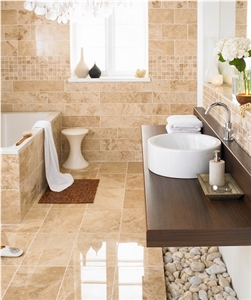 Capuccino Cream Marble Tiles & Slabs, Beige Polished Marble Floor Tiles, Wall Tiles