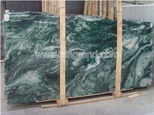 Lapponia Green Marble Slabs and Tiles, Polished Green Marble Slabs, Green Stone Slabs and Tiles