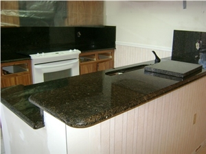 Brazil Granite Ubatuba Countertop,Worktop,Kitchen Countertop,Custom Countertop