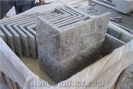 Cheap China Grey Granite G603 Natural Split Granite Mushroom Stone&Panels,Mushroom Wall Cladding,Mushroomed Stone