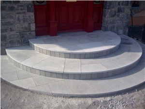 Cheap China Natural G603 Stone Granite Flamed Step&Stair,Tread,Riser