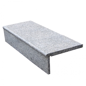 Cheap China Natural Stone Bulnose G603 Granite Polished Step&Stair,Tread,Riser