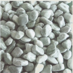China Natural Honed Grey Granite Pebble Stone,Cobbles,River Stobe