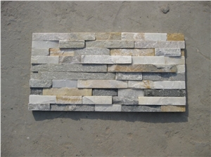 Pure White Marble Cultured Stone for Wall Cladding, Stacked Stone Veneer, Thin Stone Veneer, Ledge Stone