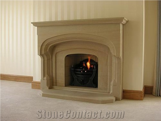 Yellow Marble America Fireplace Mantel,Fireplace Decorating,Surround,Hearth,North Euro Fireplace