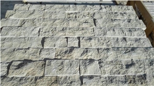 Splitface Travertine Tiles, Ready Stock Immediate Shipment, Silver Grey Travertine Building Stones