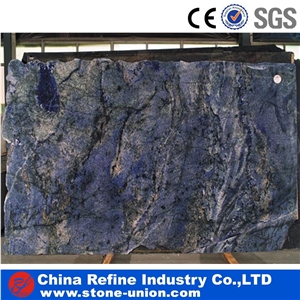 Brazil Azul Bahia Granite Slab , Blue Granite Wall Tile , Blue Granite Floor Tile